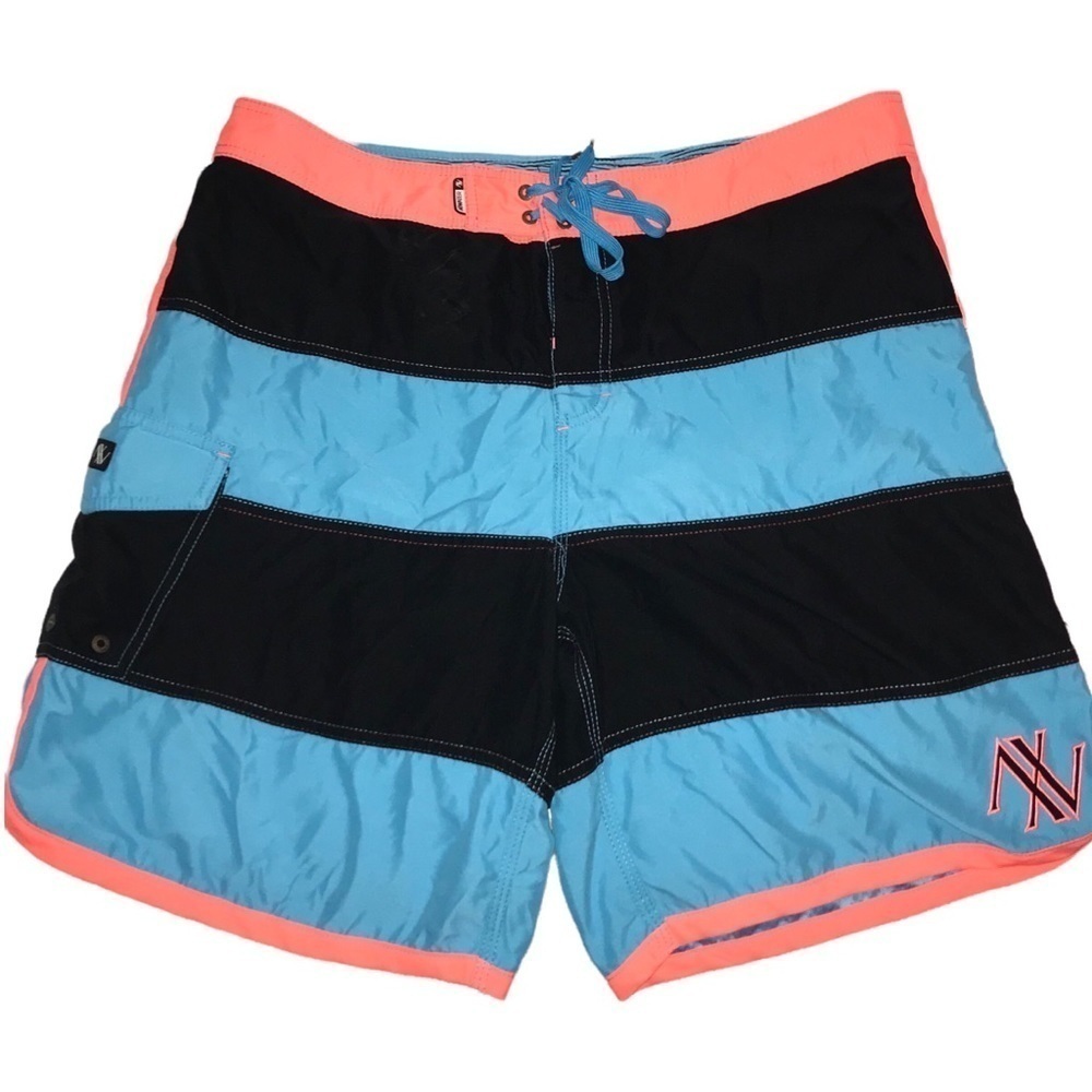 Atwater Board Shorts Swim Shorts Color Block Mens 38